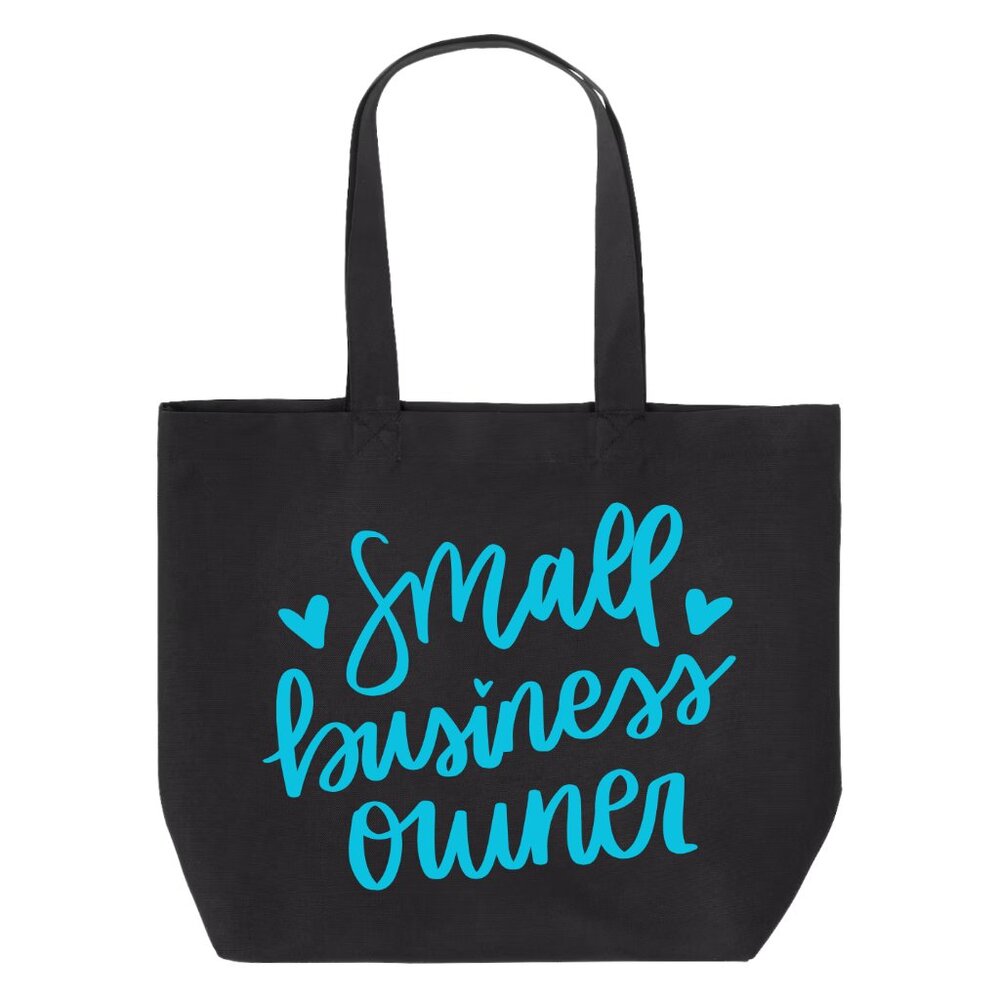New | Black | Reusable Tote Bag - Picture 1 of 1